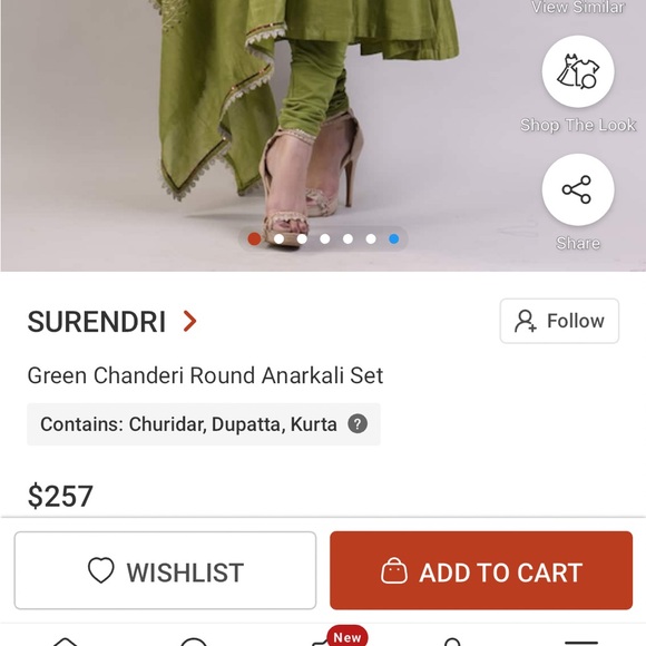 Brand New Custom Designer Suit in Olive green. - Picture 4 of 4